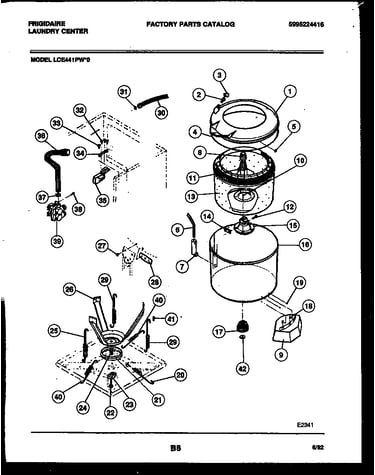 Tubs, water valve and lid switch