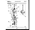 Frigidaire LCE441PW0 transmission parts diagram