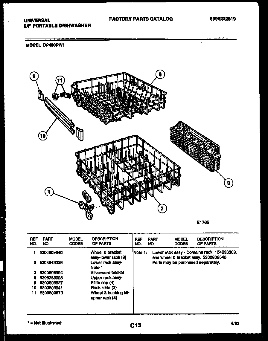 RACKS AND TRAYS