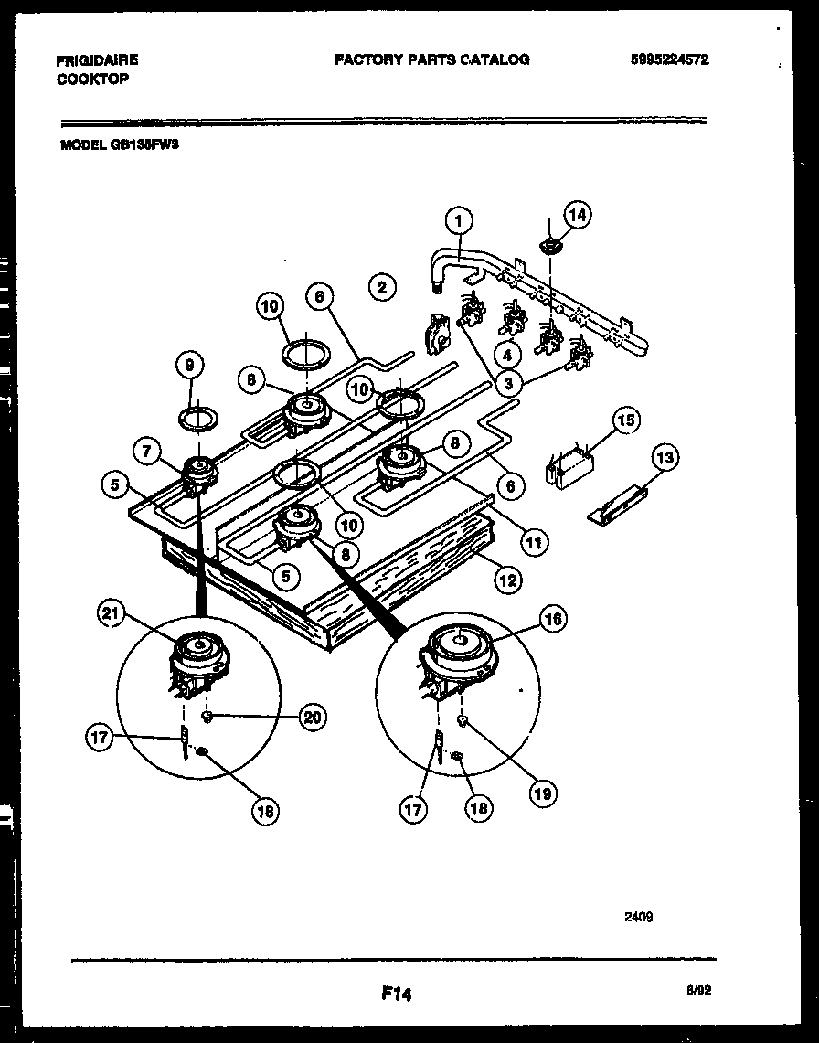 BURNER PARTS