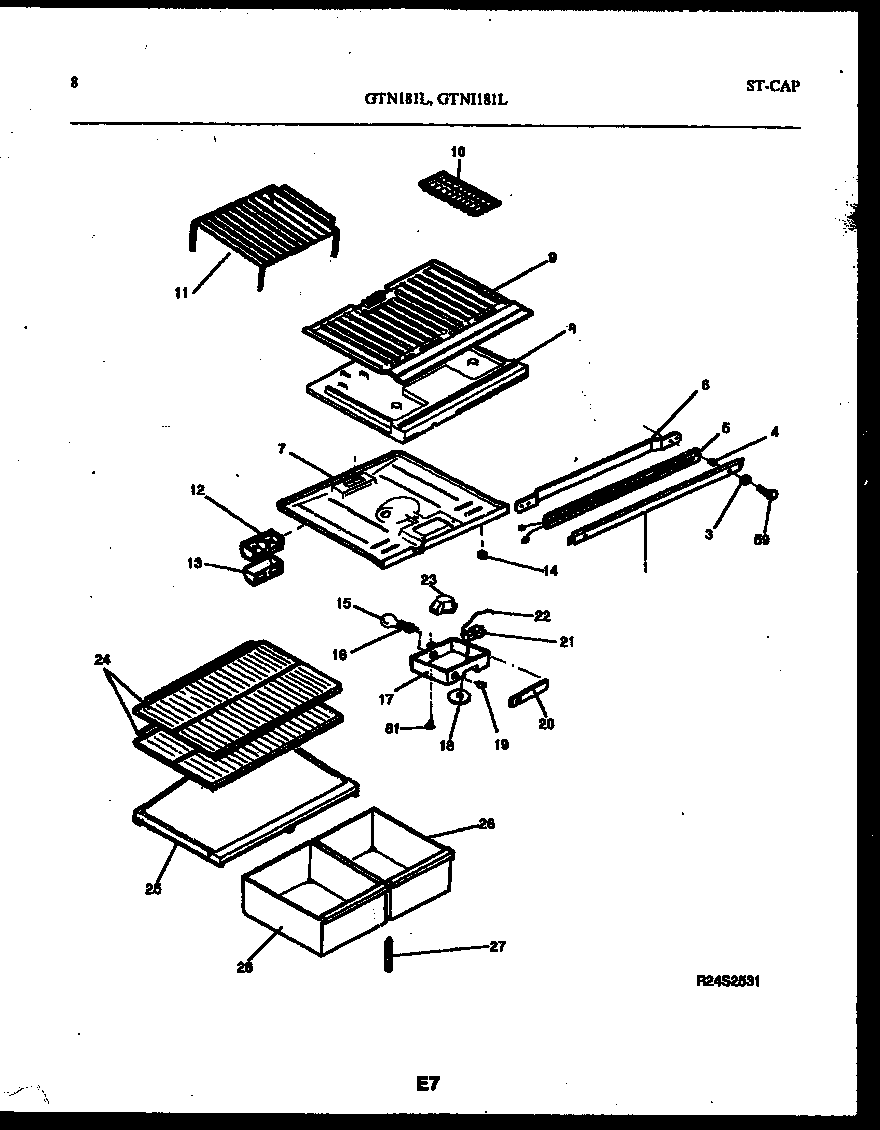 Shelves and supports