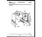 Kelvinator DB110PW1 door parts diagram
