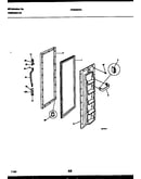 Freezer door parts