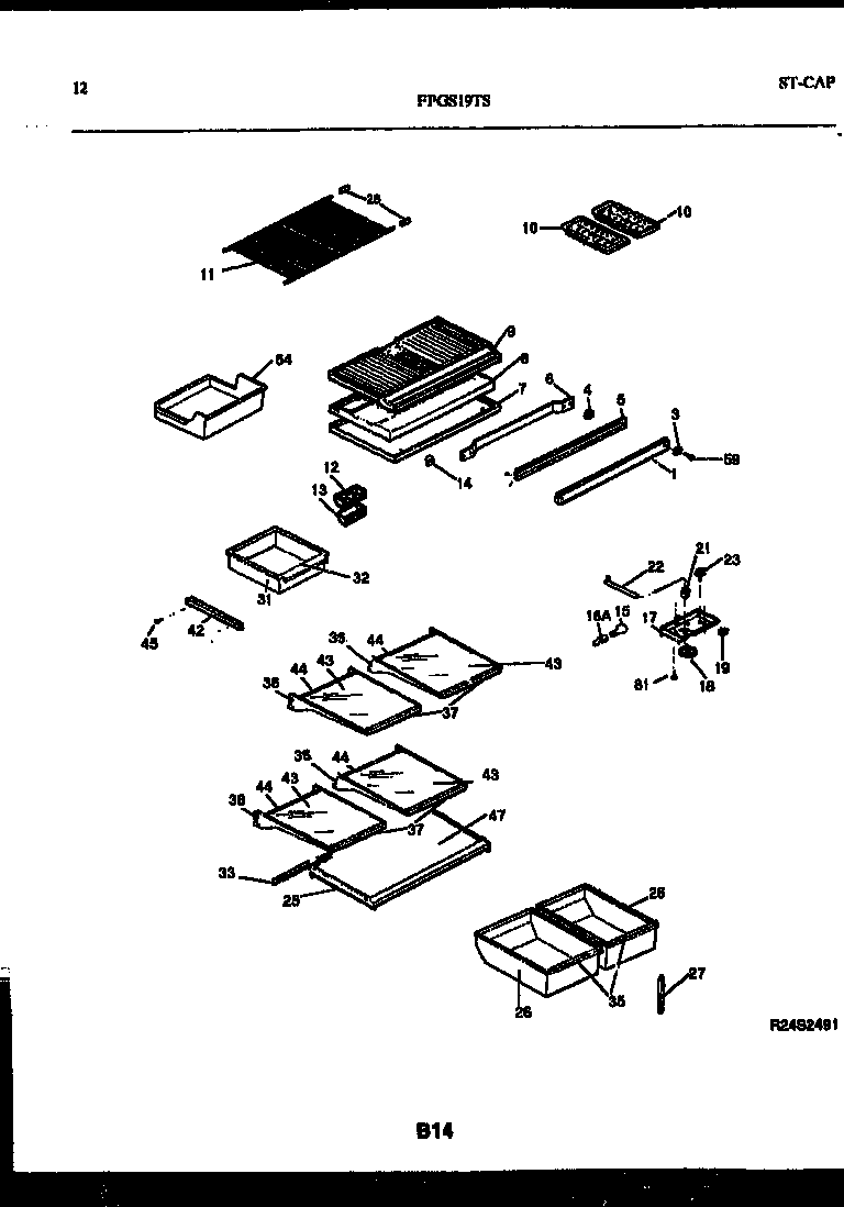Shelves and supports