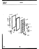 Refrigerator door parts