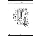 Frigidaire FRS22PRAD0 cabinet parts diagram
