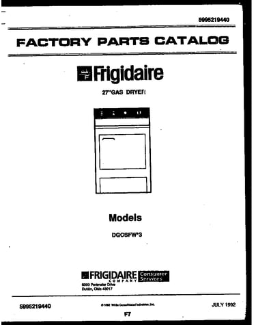 Parts diagram