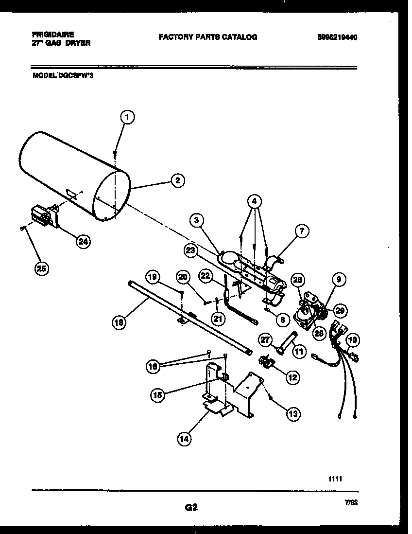 BURNER, IGNITER AND VALVE