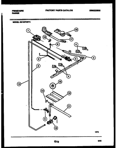Burner, manifold and gas control