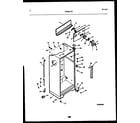Frigidaire FPEZ21TRW0 cabinet parts diagram