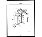 Frigidaire FPES19TSL0 cabinet parts diagram