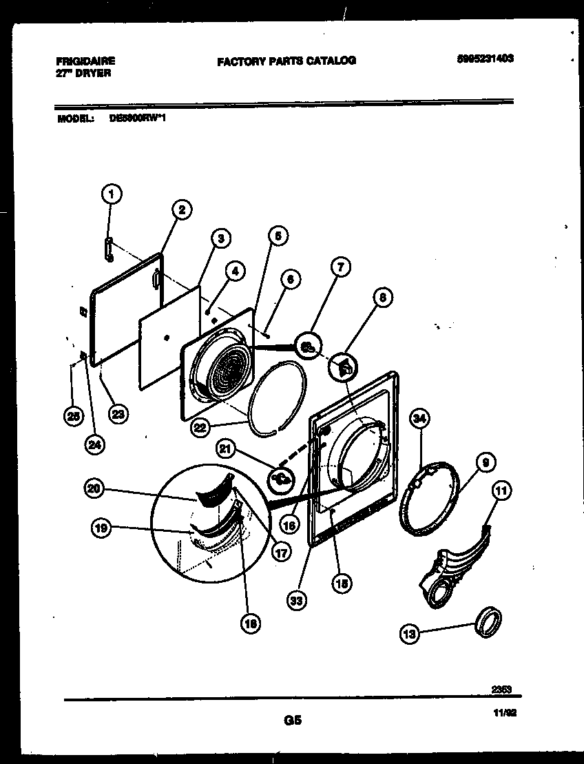 Door parts