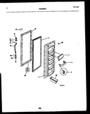 Refrigerator door parts