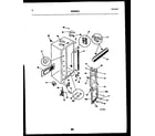 Frigidaire FRS20HRAD0 cabinet parts diagram