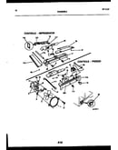 Refrigerator control assembly, damper control assembly and f