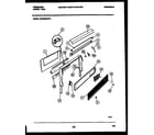 Frigidaire GPG39WNW3 backguard diagram