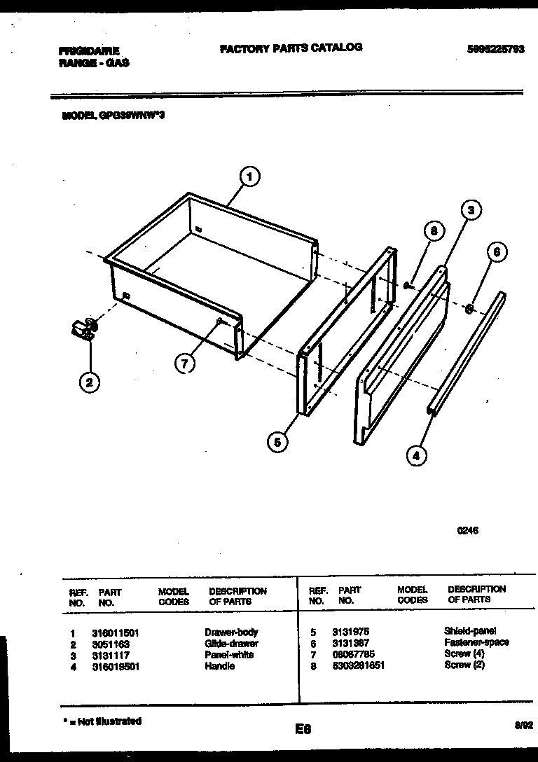 DRAWER PARTS