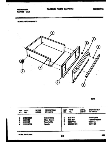 Drawer parts