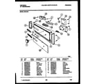 Kelvinator DB418PW2 control panel diagram