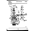 Frigidaire DW1805KW4 motor pump parts diagram