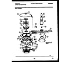 Frigidaire DW2508PW2 motor pump parts diagram