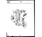 Frigidaire FPI20VSL0 cabinet parts diagram