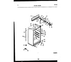 Frigidaire ATN130BL0 cabinet parts diagram