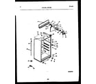 Frigidaire ATL130WL0 cabinet parts diagram