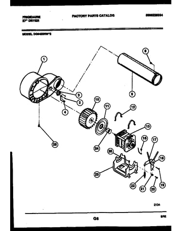 Blower and drive parts