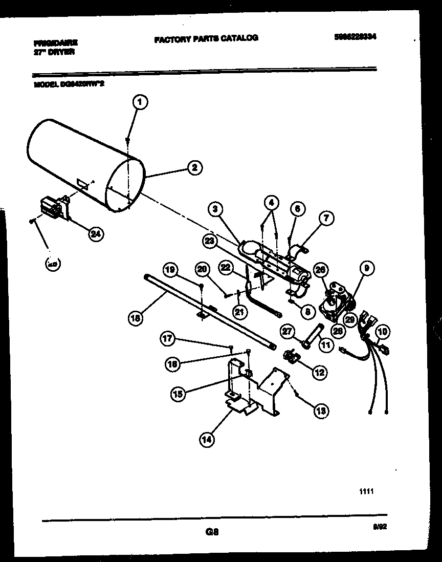 BURNER, IGNITER AND VALVE