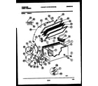 Frigidaire CF20DL6 chest freezer parts diagram