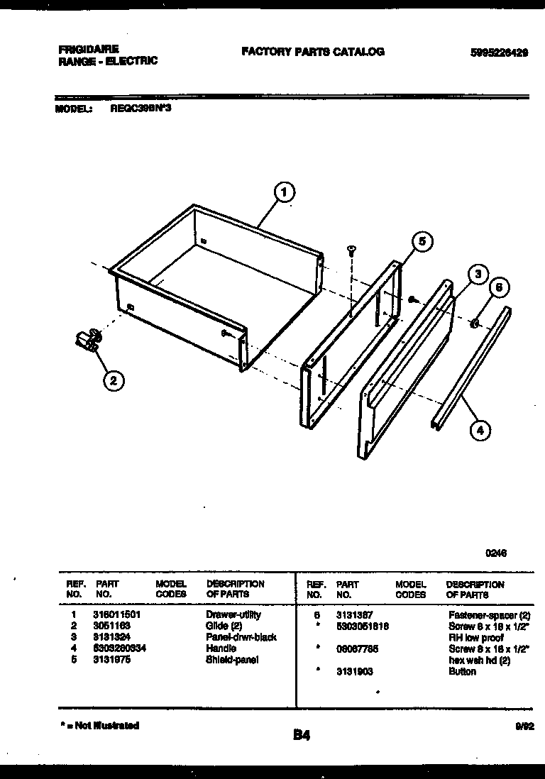 Drawer parts