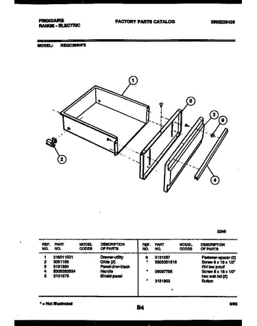 Drawer parts