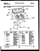 Cooktop and broiler parts