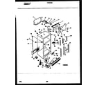 Frigidaire FRT24QRAD1 cabinet parts diagram