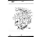 Frigidaire FRT24QRAD0 cabinet parts diagram