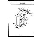 Frigidaire GTNI142BK2 cabinet parts diagram