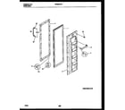 Universal/Multiflex (Frigidaire) MRS20HRAD2 freezer door parts diagram