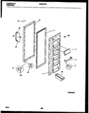 Refrigerator door parts