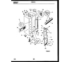 Universal/Multiflex (Frigidaire) MRS20HRAW2 cabinet parts diagram