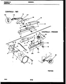 Refrigerator control assembly, damper control assembly and f