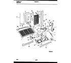 Universal/Multiflex (Frigidaire) MRS20HRAW1 system and automatic defrost parts diagram