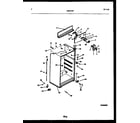 Frigidaire FPD17TPH2 cabinet parts diagram