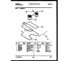 Frigidaire REG638BNW3 broiler parts diagram