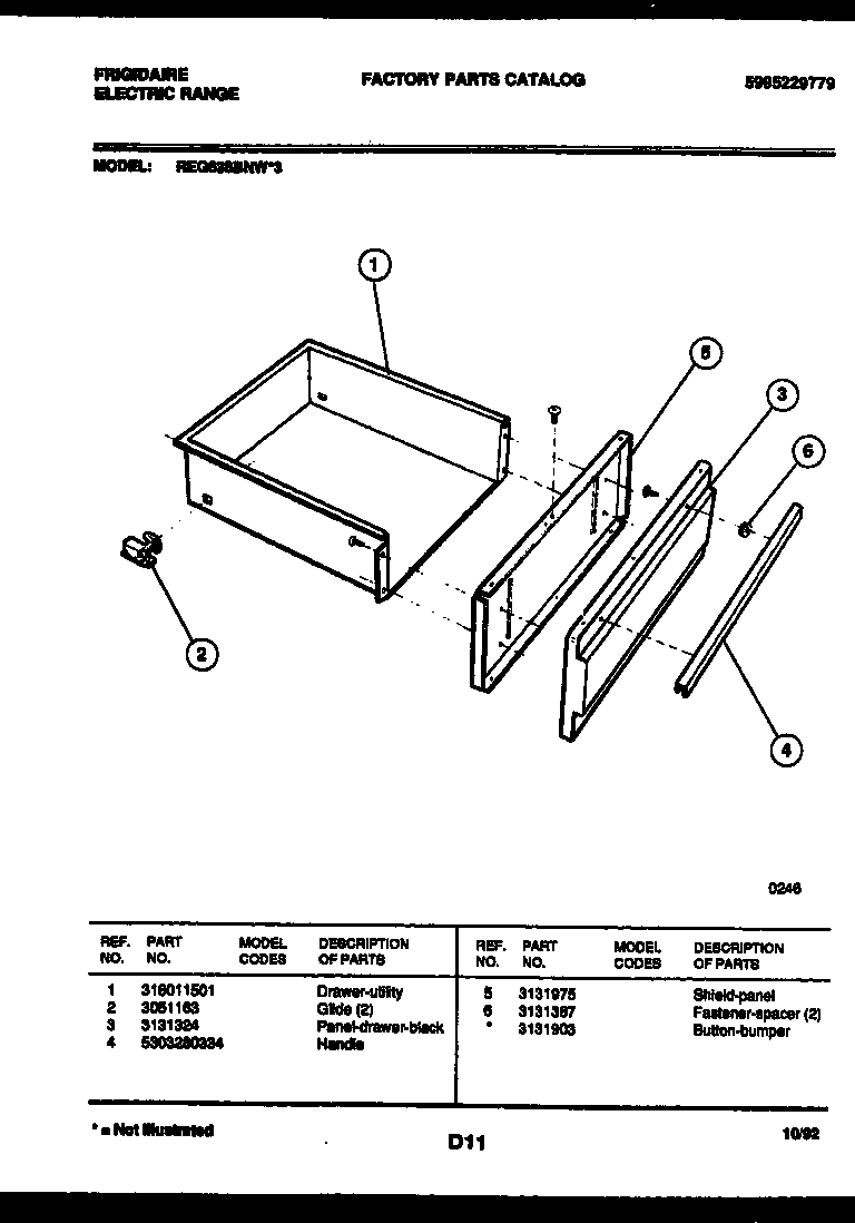 DRAWER PARTS