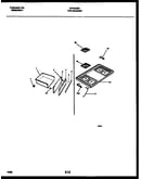 Cooktop and drawer parts