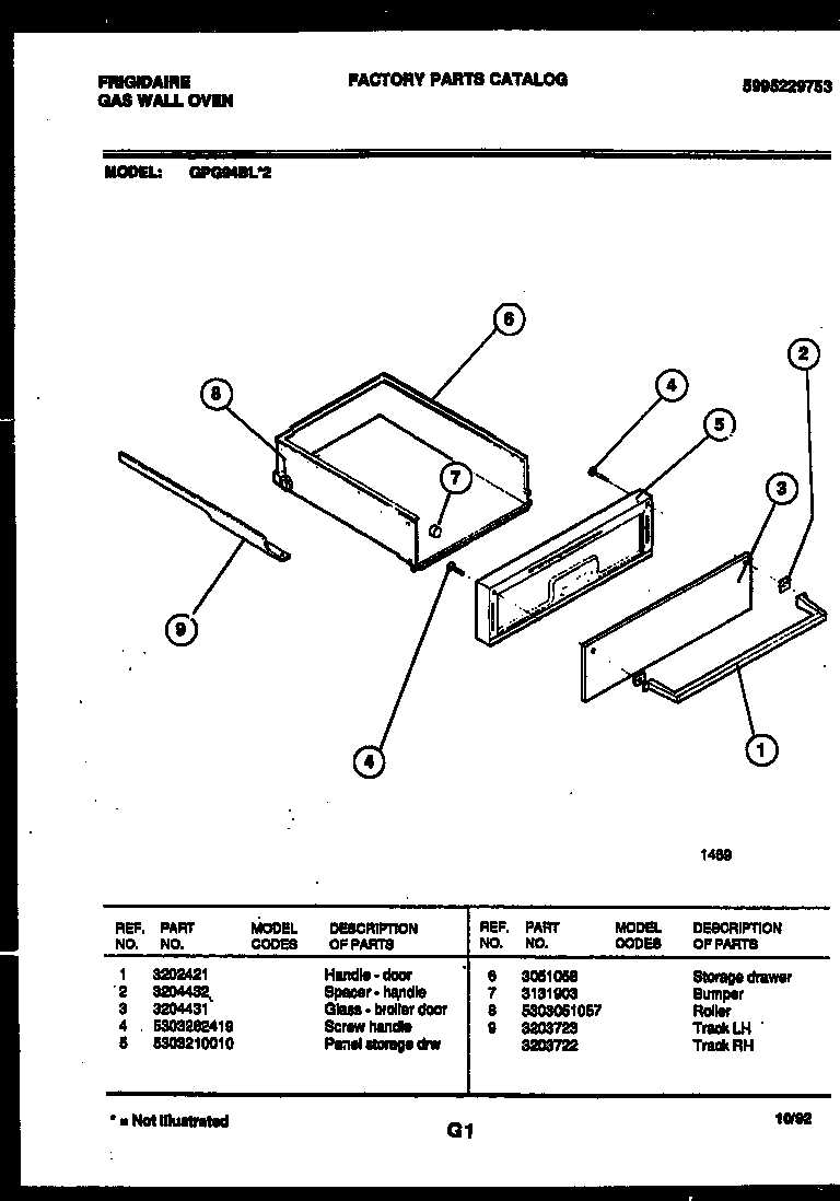Drawer parts