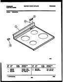 Cooktop parts