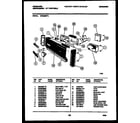 Frigidaire DW2558PW2 console and control parts diagram