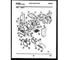 Frigidaire LCE852LL1 cabinet and component parts diagram